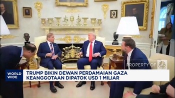 Video: Trump Bentuk Dewan Perdamaian Gaza, Iuran US$1 Miliar