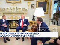 Video: Trump Bentuk Dewan Perdamaian Gaza, Iuran US$1 Miliar