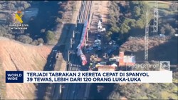 Video: Dua Kereta Cepat Bertabrakan di Spanyol, 39 Tewas