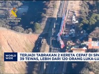 Video: Dua Kereta Cepat Bertabrakan di Spanyol, 39 Tewas