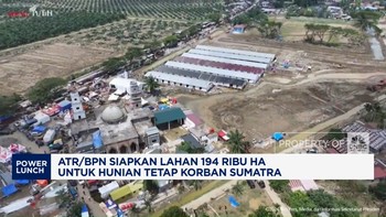 Video: BPN Siapkan 194 Ribu Ha Lahan Hunian Korban Banjir Sumatra