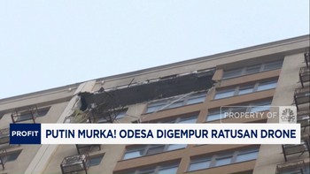 Video: Putin Murka! Odesa Digempur Ratusan Drone