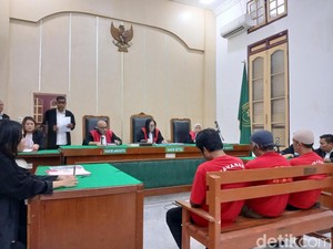 3 Pria Divonis 9 Tahun Penjara Terkait Kasus Sabu 83 Gram