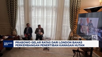 Video: Prabowo Gelar Ratas dari London Bahas Penertiban Hutan