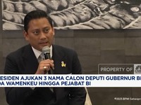 Video: Presiden Ajukan 3 Calon Deputi Gubernur BI, Termasuk Thomas