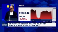 Video: Bos MI Ramal IHSG Belum Bisa Sentuh 10.000 di 2026, Kenapa?