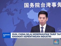 Video:China: Kesepakatan Tarif Taiwan-AS Khianati Kepentingan Industri