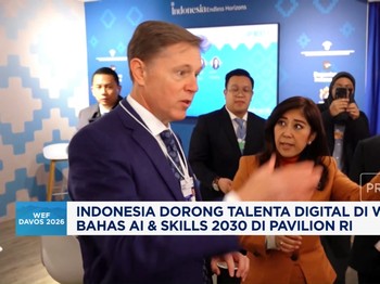 Video:Indonesia Dorong Talenta Digital di WEF, Bahas AI & Skills 2030