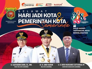 HUT ke-358 Samarinda Tanpa Perayaan, Ternyata Ini Alasannya