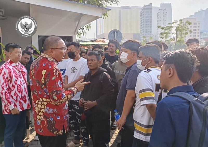 KBRI telah menerima kedatangan 1.440 aduan WNI. Gelombang kedatangan terbesar terjadi pada hari Senin (19/1) sejumlah 520 WNI dalam satu hari. (Dok. Kemlu)