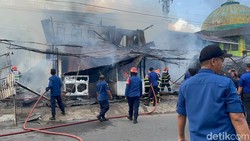 Kebakaran Kios di Jambi, Satu Orang Tewas