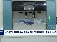 Video: Menkeu Purbaya Nilai Pelemahan Rupiah Masih Wajar
