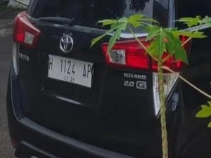 Viral Mobdin Terciduk Pakai Pelat Nomor Putih, Pejabat di Semarang Klarifikasi