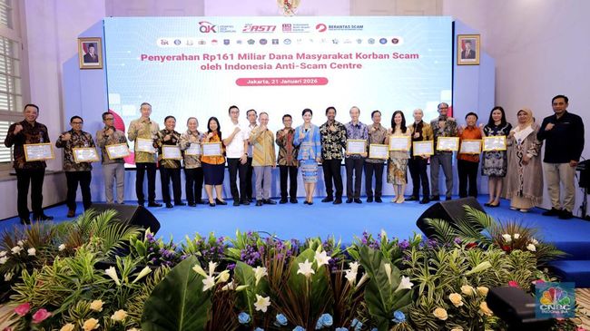 OJK Kembalikan Dana Nasabah Korban Scam Senilai Rp161 Miliar