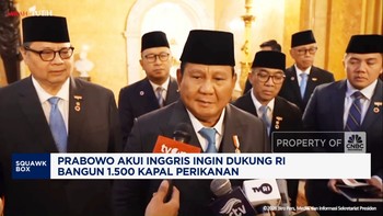 Video: Prabowo Sebut Inggris Siap Dukung RI Bangun 1.500 Kapal