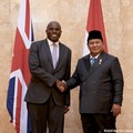 Prabowo Jumpa Wakil PM Inggris David Lammy, Bahas Investasi Pengusaha
