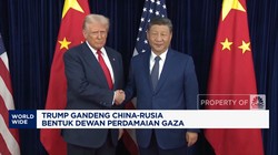 Video: Trump Gandeng China-Rusia Bentuk Dewan Perdamaian Gaza