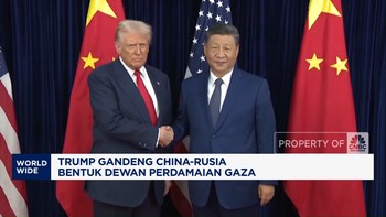 Video: Trump Gandeng China-Rusia Bentuk Dewan Perdamaian Gaza
