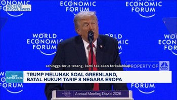 Video: Trump Melunak Soal Greenland, Batal Hukum Tarif 8 Negara Eropa
