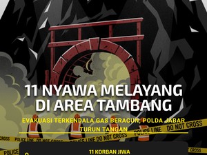 Jabar Hari Ini: 11 Nyawa Melayang di Tambang Pongkor Bogor