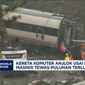 Video: Kereta Komuter Anjlok di Spanyol, Masinis Tewas