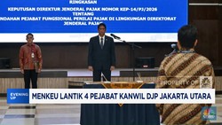 Video: Menkeu Lantik 4 Pejabat Kanwil DJP Jakarta Utara