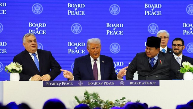 RI dan Israel Bergabung, Trump Ungkap Fakta Baru soal Board of Peace