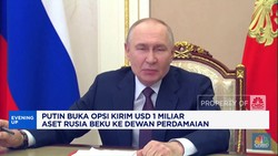 Video:Putin Buka Opsi Kirim Aset Beku Rusia ke Dewan Perdamaian