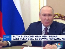 Video:Putin Buka Opsi Kirim Aset Beku Rusia ke Dewan Perdamaian