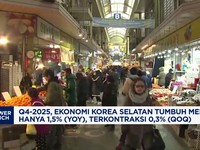 Video: Q4-2025, Ekonomi Korea Selatan Tumbuh Melambat, Hanya 1,5%