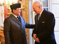Potret Akrab Prabowo & Raja Charles Bahas Konservasi Gajah di London