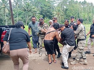 Heboh Pensiunan TNI Ngamuk Telanjang di Bangli