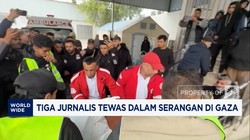 Video: Tiga Jurnalis Tewas dalam Serangan di Gaza