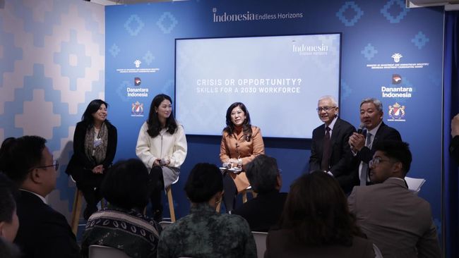 Di WEF Davos, RI Paparkan Strategi 2030 Hadapi Era AI