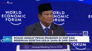 Video: Rosan Ungkap Pesan Prabowo & Deretan Kerja Sama RI di WEF