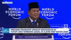 Video: Di WEF Davos, Prabowo Ungkap Sukses Tutup 1.000 Tambang Ilegal