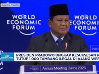 Video: Di WEF Davos, Prabowo Ungkap Sukses Tutup 1.000 Tambang Ilegal