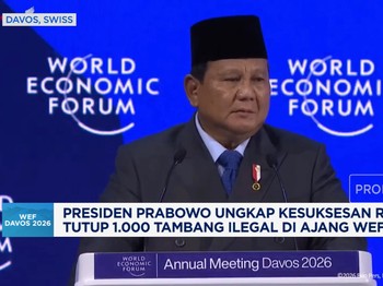 Video: Di WEF Davos, Prabowo Ungkap Sukses Tutup 1.000 Tambang Ilegal