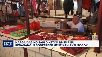 Video: Harga Daging Sapi Hidup Diketok Rp 55 Ribu, Mogok Berakhir