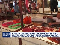 Video: Harga Daging Sapi Hidup Diketok Rp 55 Ribu, Mogok Berakhir