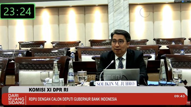 Ikut Tes Calon Deputi Gubernur BI, Solikin Pakai Pikiran Ayah Prabowo