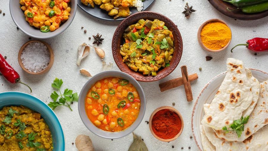 Makanan khas India. (Dok. Freepik)