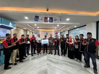 Mantap! PAM JAYA Beri Bantuan 1 Juta Al-Qur'an untuk Sumatera