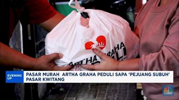Pasar Murah  Artha Graha Peduli  Sapa 'Pejuang Subuh' Pasar Kwitang
