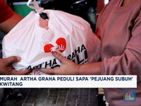 Pasar Murah  Artha Graha Peduli  Sapa 'Pejuang Subuh' Pasar Kwitang