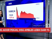 Video: Jelang Rebalancing MSCI, IHSG Anjlok Lebih 1% & Sentuh 8.800-an