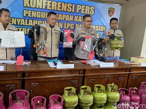 Polda Jateng Bongkar Gudang LPG Oplosan Beromzet Miliaran di Semarang