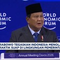Video: Prabowo Tegaskan Indonesia Menolak Praktik Suap di Pemerintahan