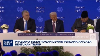 Video: Prabowo Teken Piagam Dewan Perdamaian Gaza Bentukan Trump