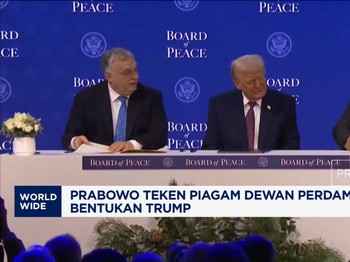 Video: Prabowo Teken Piagam Dewan Perdamaian Gaza Bentukan Trump